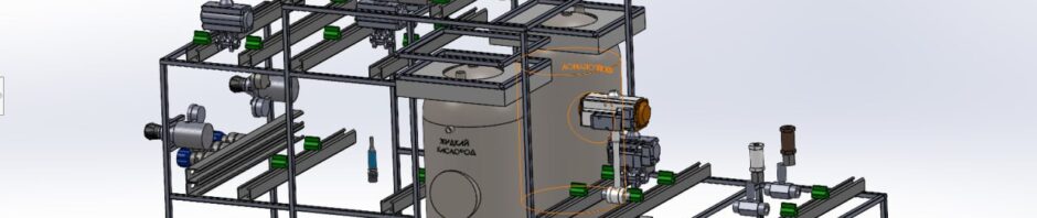 Контрольно-измерительные приборы автоматизированной системы управления испытательного стенда для ЖРД